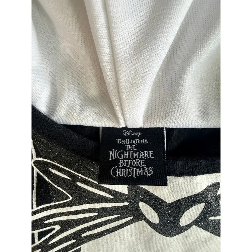 Disney Nightmare Before Christmas Jack Skellington Cosplay Dress -Girls Size 7/8 - Picture 9 of 12